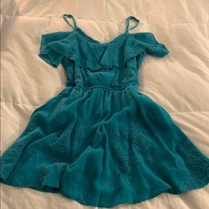Sequin Hearts Dark Teal Spring/Summer Dress